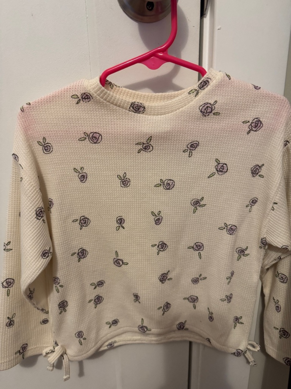 Zara floral thermal top